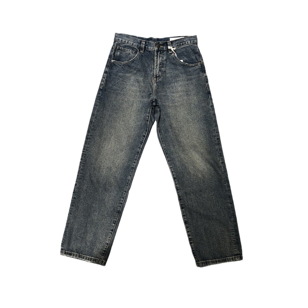 Jeans Men's Autumn New Baggy Straight Trousers Casual Long Pants