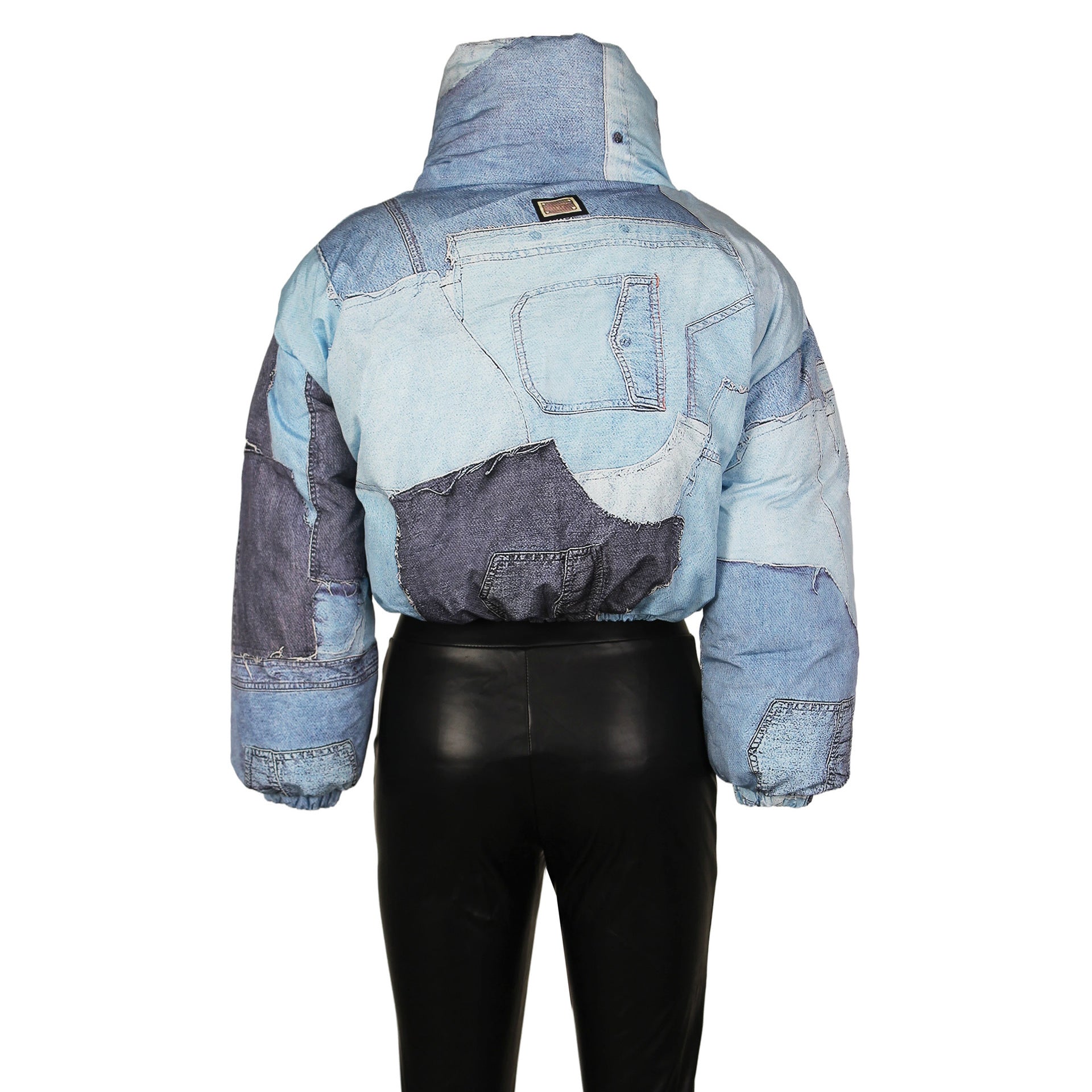 Denim Printing Cotton Coat Jacket