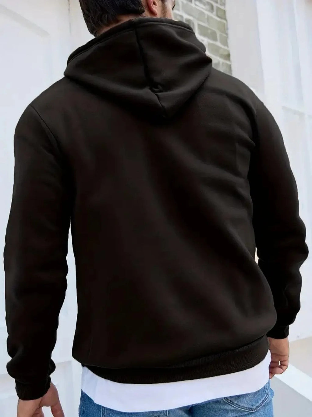 Men's Casual Printed Hoodie