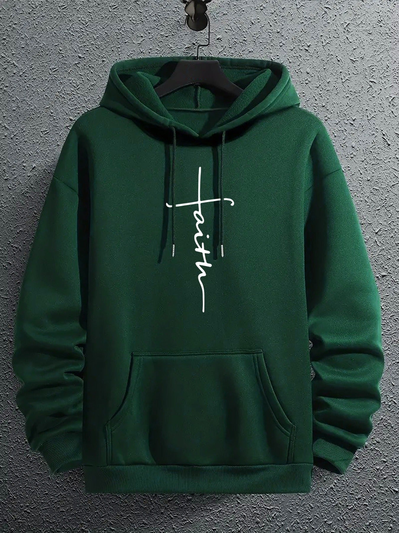 Men's Casual Printed Hoodie