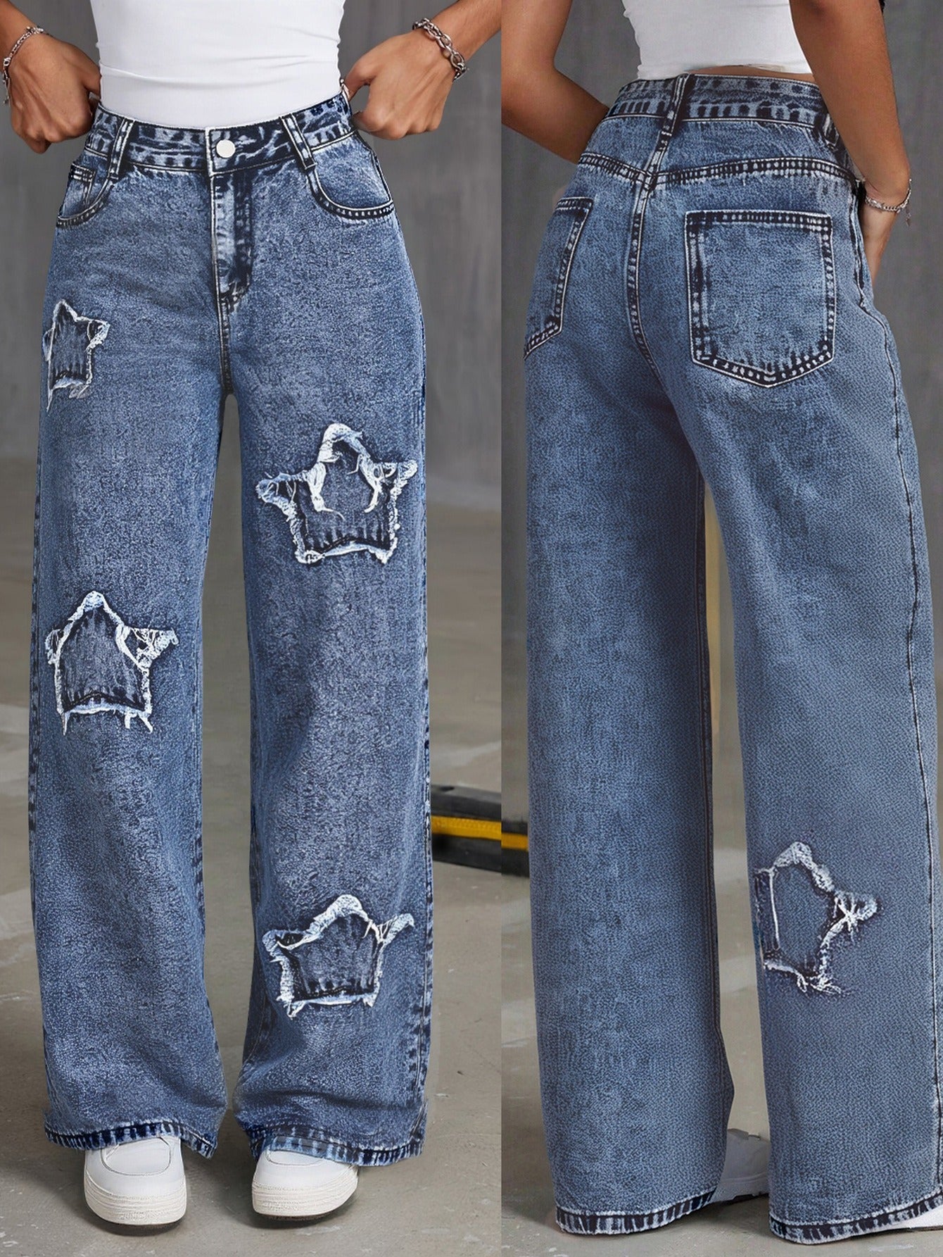 All-matching Girl's Casual Straight-leg Pants