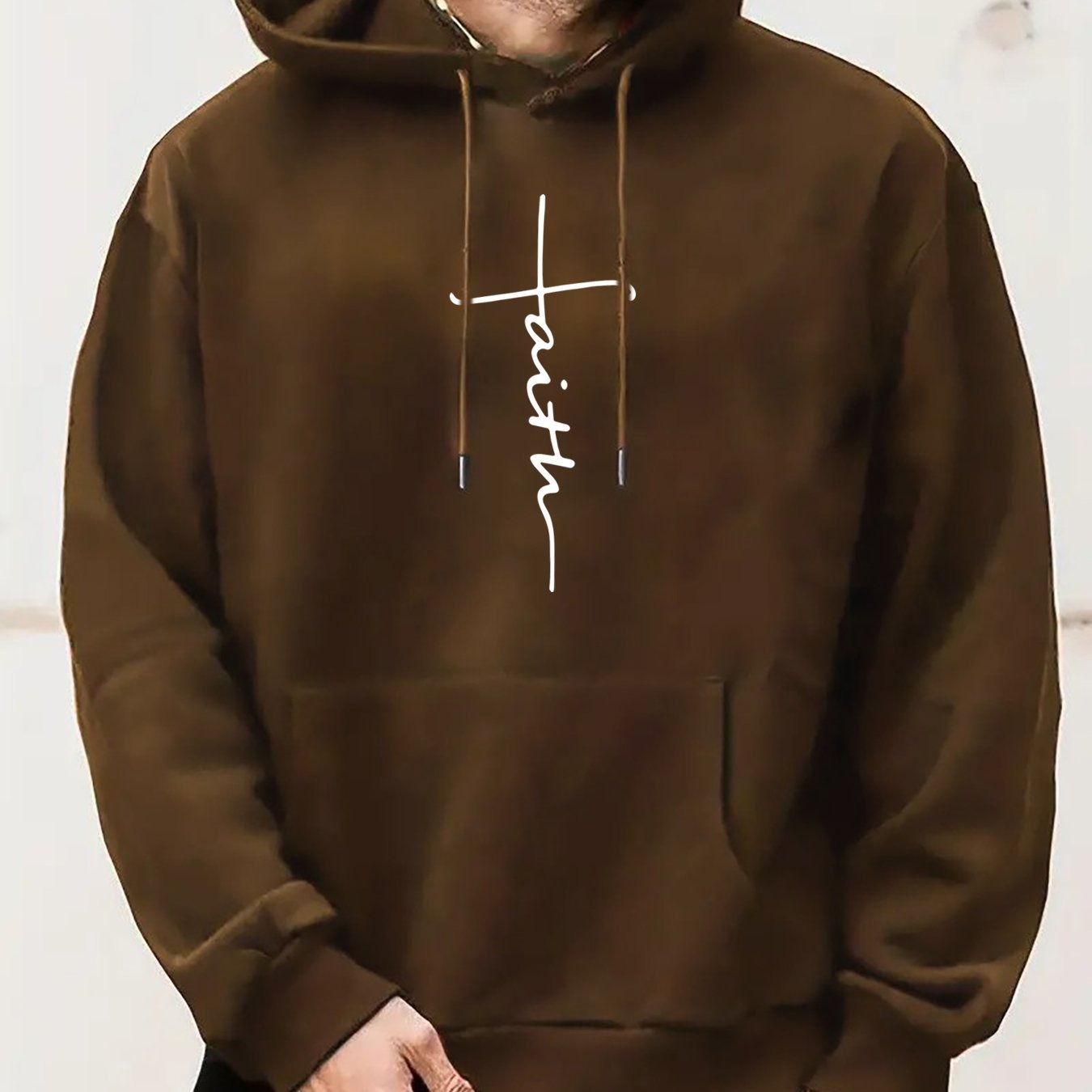 Men's Casual Printed Hoodie