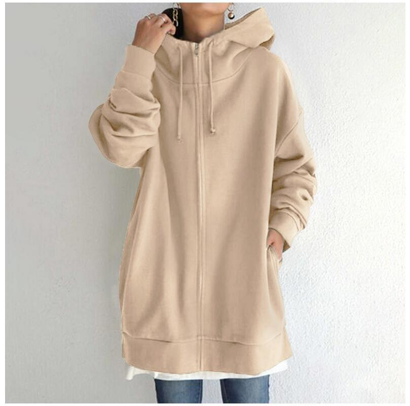 Women’s Fuzzy Hoodie Pullover and Full Zip Sweatshirt front view